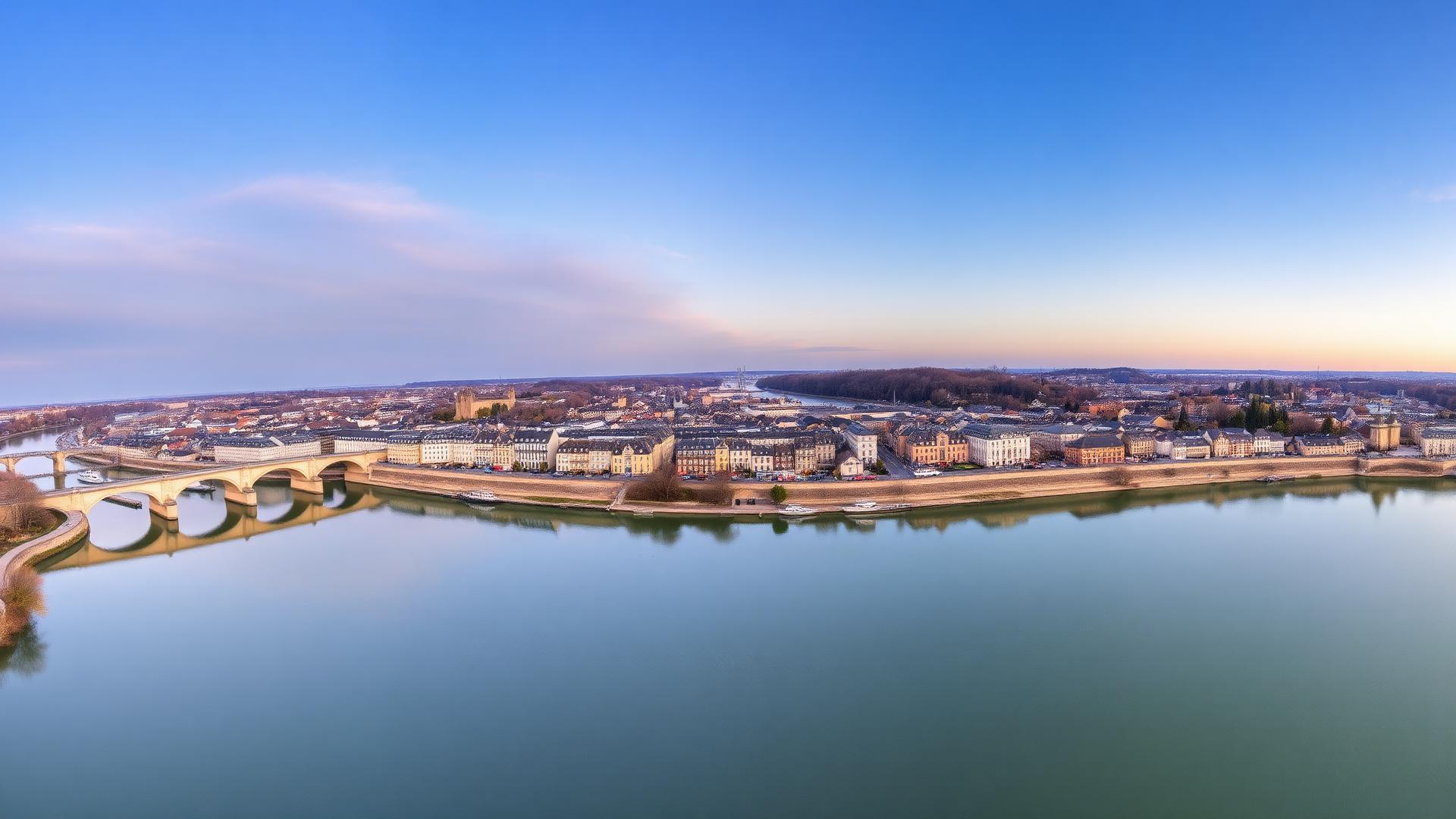 Vue panoramique du Luxembourg